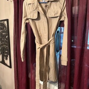 Women's Tan Trench Coat